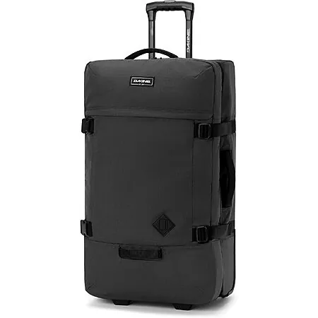 Dakine 365 Roller 100L Split-Level Rolling Duffel Bag (Carbon Heather/White)