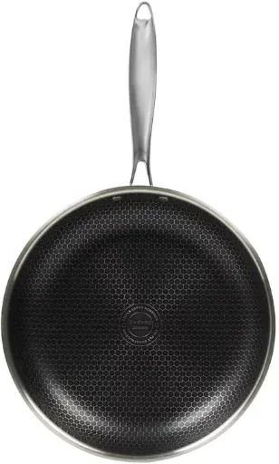 Sedona Kitchen 12" Glidesteel Nonstick Stainless Steel Frypan