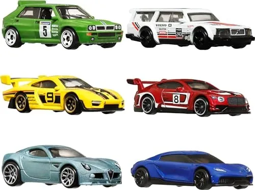 Hot Wheels Car Culture Premium Die-Cast Vehicle 6-Pack
