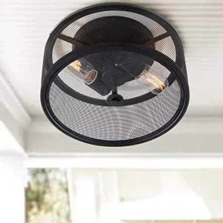 Safavieh Albina 2-Light Fluorescent Flush Mount Light