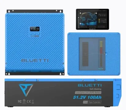 BLUETTI RVSolar 5000W 5.12kWh All-in-One RV Solar Power System Kit + 350W Solar Panel
