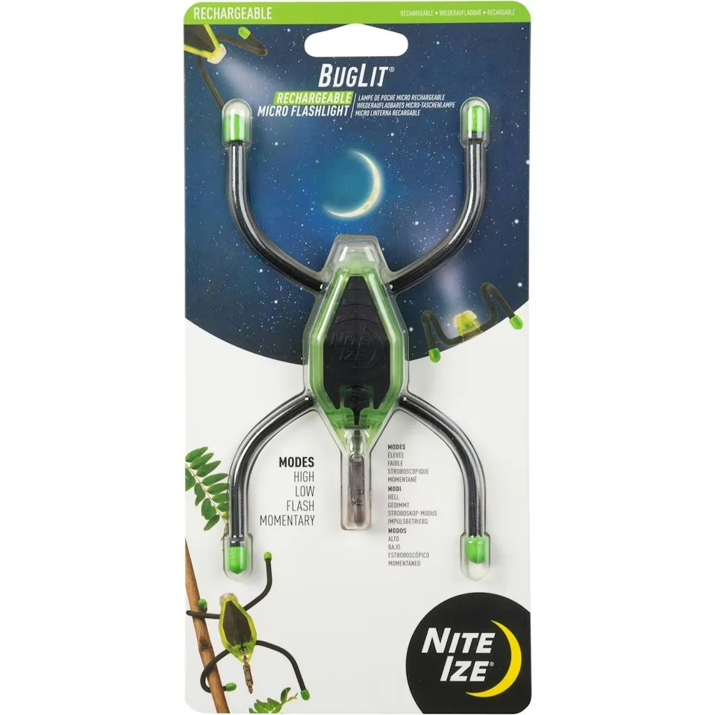 Nite Ize BugLit Rechargeable Micro Flashlight