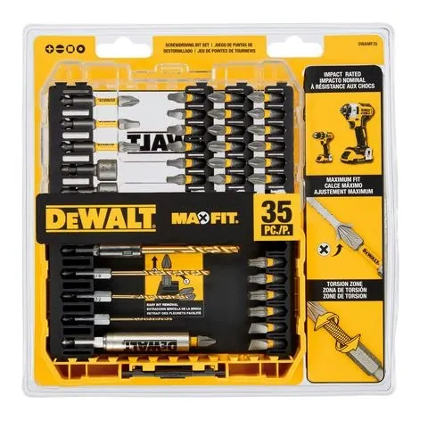 DeWalt 35-Piece Screwdriving Bit Set