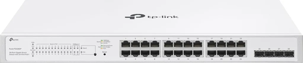 TP-Link Festa FS328GP 28-Port Gigabit Smart Managed PoE Switch