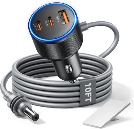 10' Rocoren 60W Starlink Mini Car Power Adapter