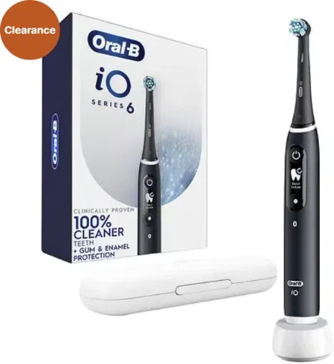 Oral-B iO6 Connected Coach Rechargeable Electric Toothbrush (In-Store Clearance Price)