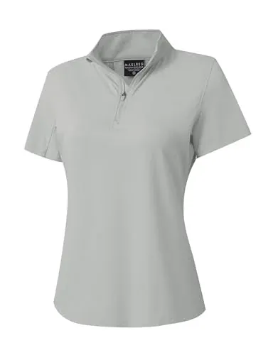 Women's 1/4 Zip Short Sleeve Pullover