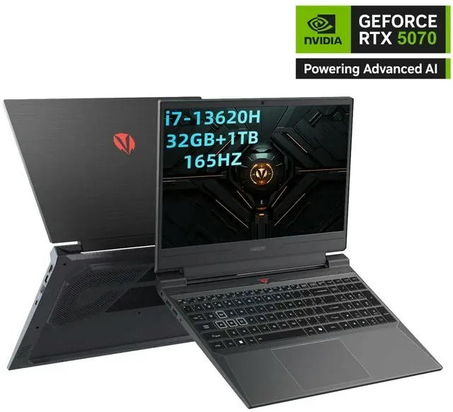 Hasee S8 Core i7-13620H RTX 5070 15.6" Gaming Laptop