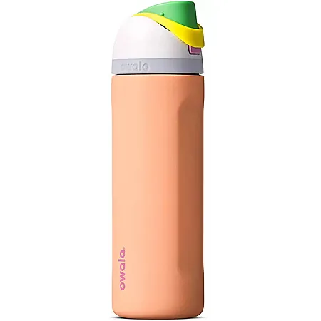 24-Oz Owala FreeSip Stainless Steel Water Bottle (Peachy Keen)