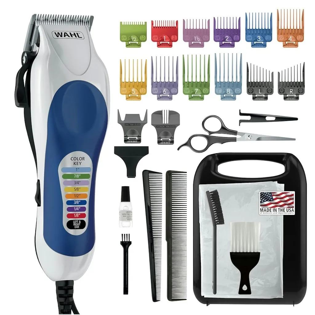 Wahl Clipper USA Color Pro Complete Haircutting Kit