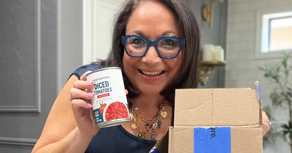 Amazon Grocery Diced Tomatoes No Salt Added 14.5oz