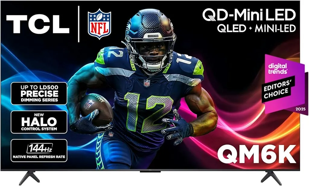 TCL 55" 55QM7K Class QM7K Series Mini LED 4K UHD Google Smart TV