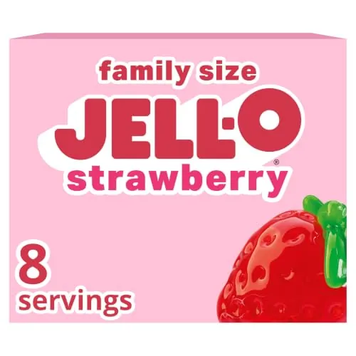 Jell-O Family Size Gelatin Dessert Mix 6oz