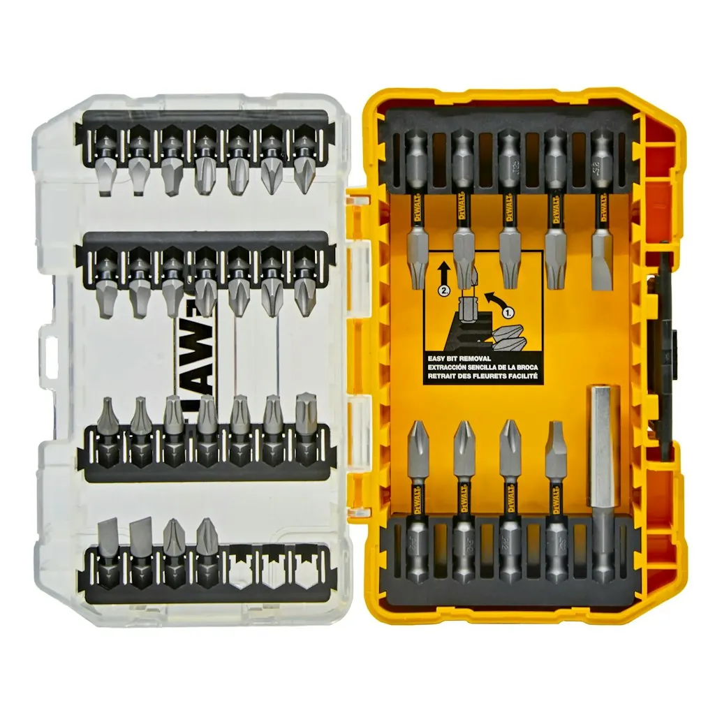DeWalt Tough Grip 35-Piece Screwdriver Bit Set