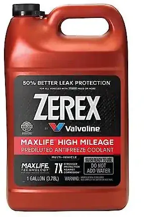 Zerex Multi-Vehicle 50/50 Ready To Use Antifreeze/Coolant 1 Gallon