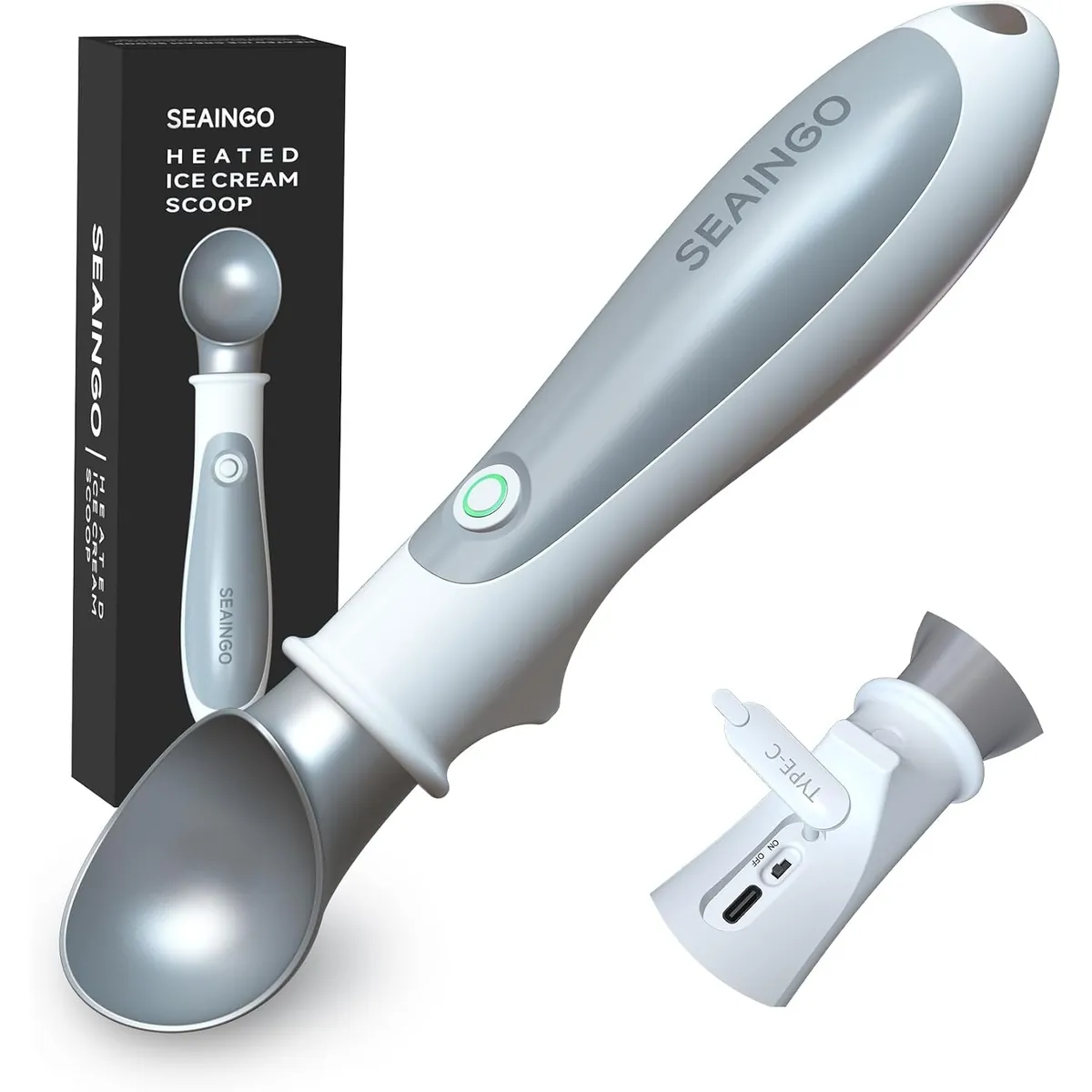 Heated Ice Cream Scooper by Seaingo
