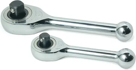 2-Piece Titan 18202 1/4" and 3/8" Drive Gearless Micro Ratchet Set