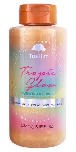 Tree Hut Tropic Glow Sparkling Gel Wash 18oz