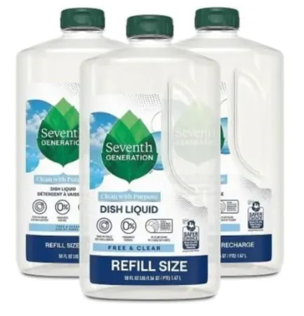3-Pack Seventh Generation Hand Dish Wash Refills (50 oz each)
