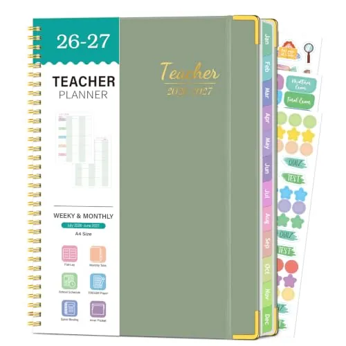 Teacher 8.5" x 11" Planner 2026-2027
