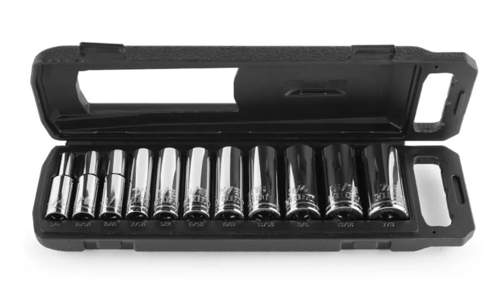 Hart 11-Piece 3/8" Deep Socket Set