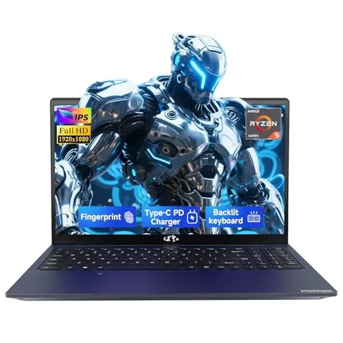 Nimo Ryzen 5 6600H 15.6" Laptop