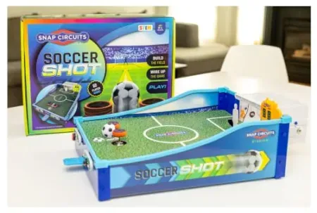SNAP CIRCUITS Build-it Soccer Shot 2-Player Soccer Game
