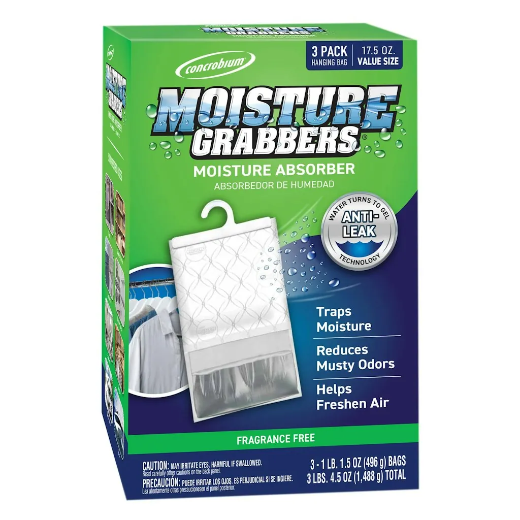 Concrobium Moisture Grabbers 17.5 oz. Bags 3-Pack