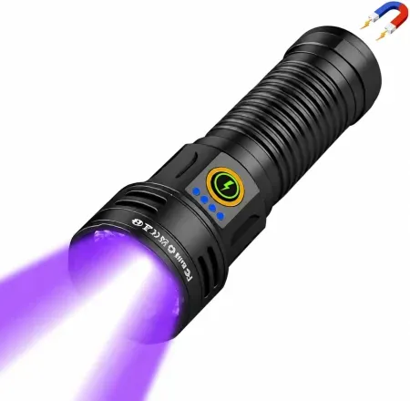 365nm iToncs UV & White Light Dual-Mode Flashlight w/ Magnetic Base
