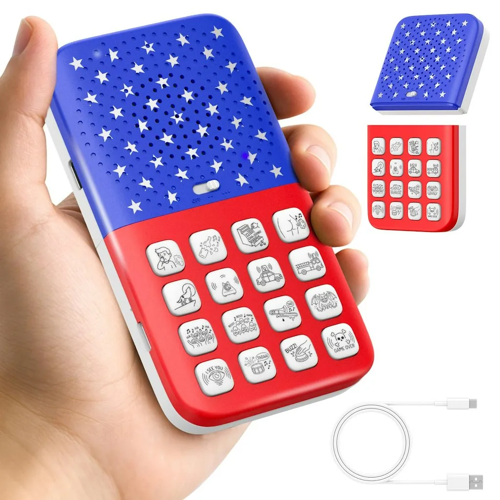 Rechargeable 2-in-1 Magnetic Sound Effects Prank Machine