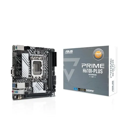 ASUS Prime H610I-PLUS-CSM Intel® H610 (LGA 1700) Mini-ITX DDR5 $129.99 (Targeted Coupon