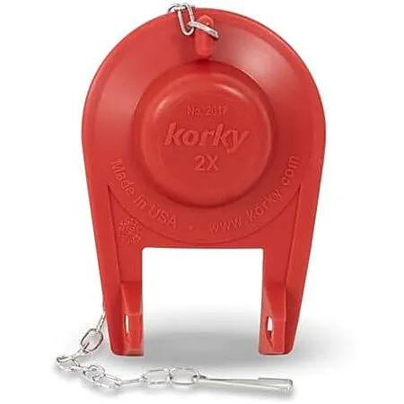 Korky Standard 2" 2X Ultra High Performance Universal Rubber Toilet Flapper