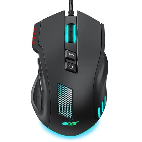 Acer OMW317 12,800 DPI Optical Wired Gaming Mouse