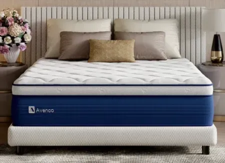 Avenco Airsea 12" King Size Medium Firm Support Hybrid Mattress