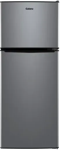 Galanz 4.6 cu ft Stainless Steel Mini Fridge with Freezer