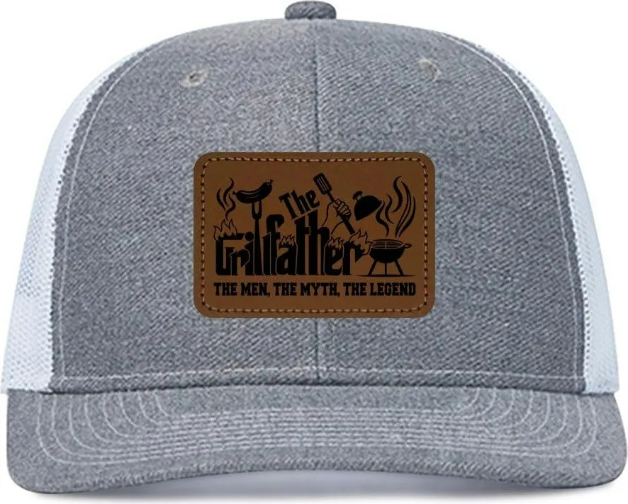 Men's "The Grillfather" Trucker Hat: 1-cent + free shipping w/