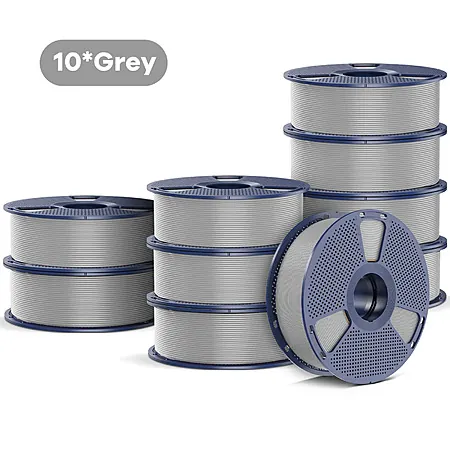 10-Pk 1KG SUNLU 1.75mm PETG 3D Printer Filament (Select Colors)