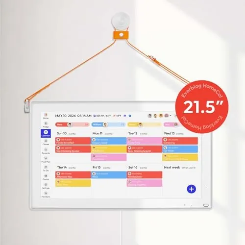 Everblog Homecal 21.5" Smart Digital Family Calendar