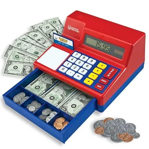 Learning Resources Pretend & Play Calculator Register Toy