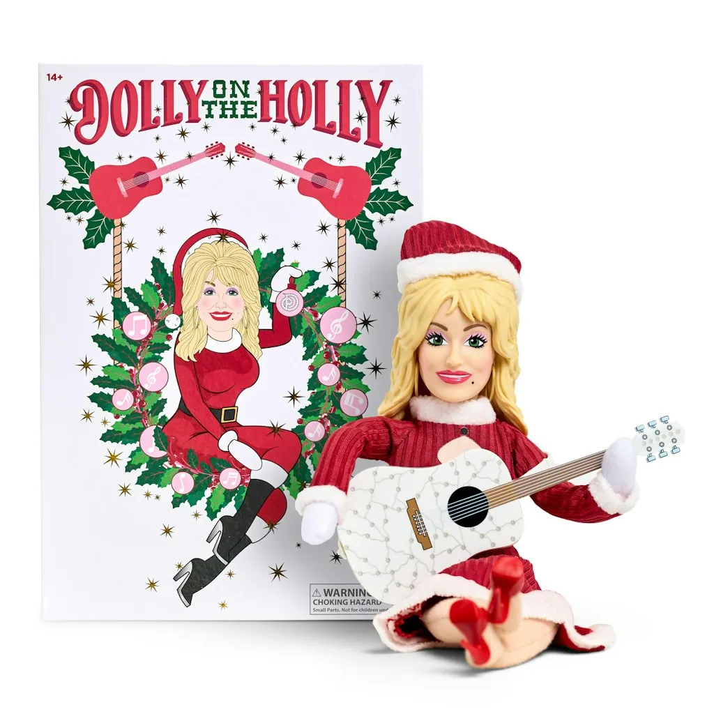Dolly on the Holly Plush Doll Collectible for Pre-order