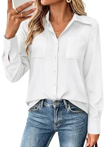 Button Down Shirt with Pockets