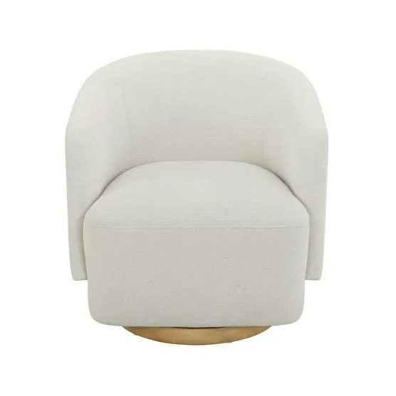 Henredon Murphy Swivel Boucle Chair