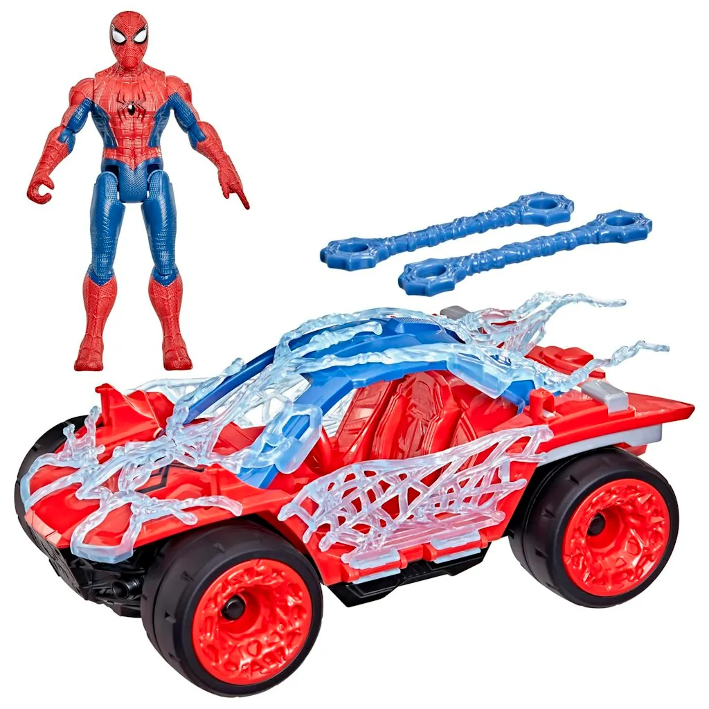 Marvel Studios Spider-Man: Brand New Day ActionVerse Stretch & Blast Buggy Set