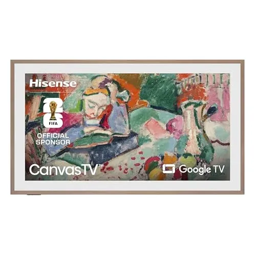 55" Hisense 55S7N 4K QLED 144Hz CanvasTV w/ UltraSlim Wall Mount
