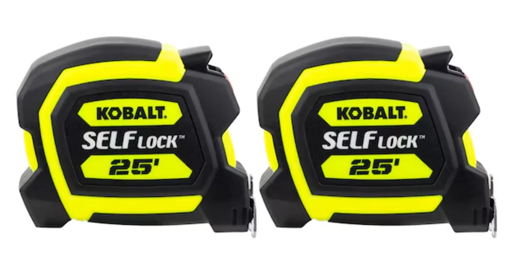 Kobalt 25-Foot Tape Measure 2-Pack