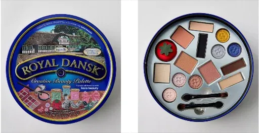 Kara Beauty X Royal Dansk Creative Beauty Palette Makeup Gift Set