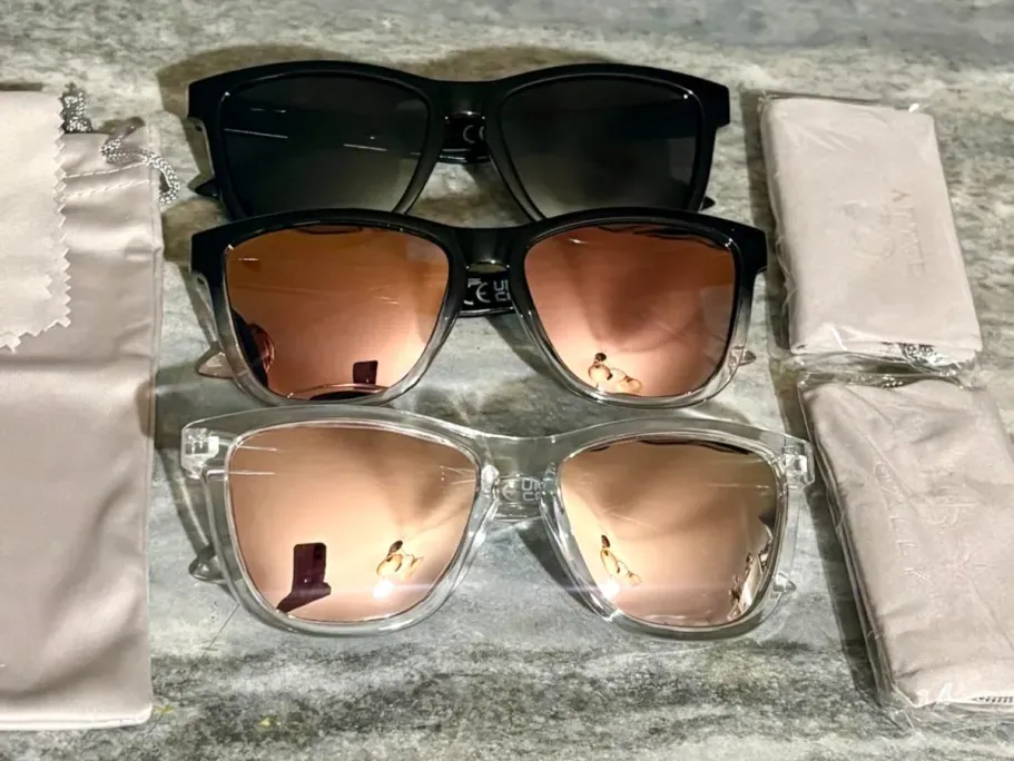 QALLY Polarized Sunglasses 3-Pack
