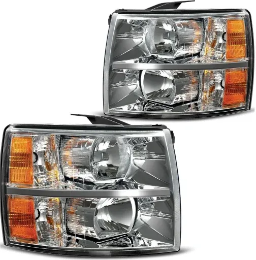 YITAMOTOR Chevy Silverado Head Lamp Assembly