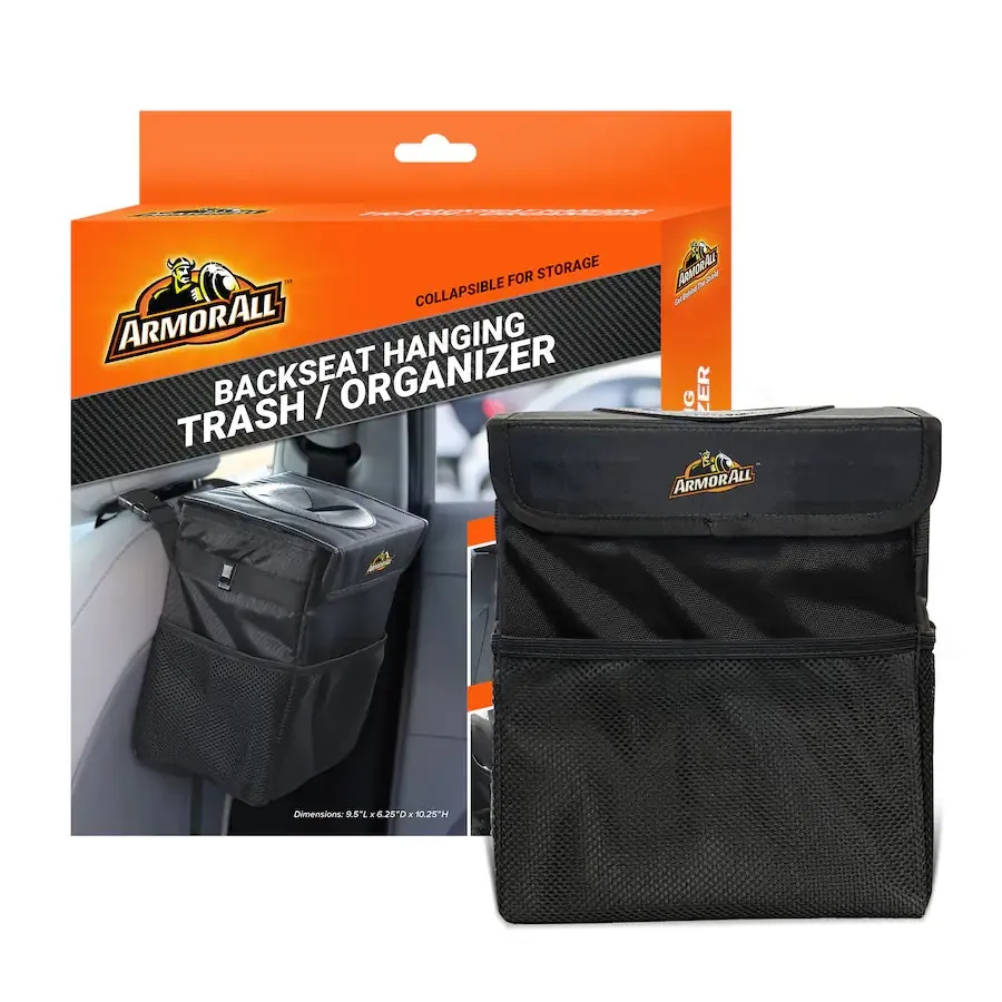 Armor All Car Trash Can & Organizer