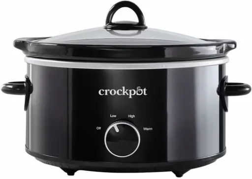 Crock-Pot 4-Quart Classic Slow Cooker, Black